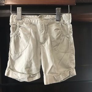 Khaki bermuda shorts